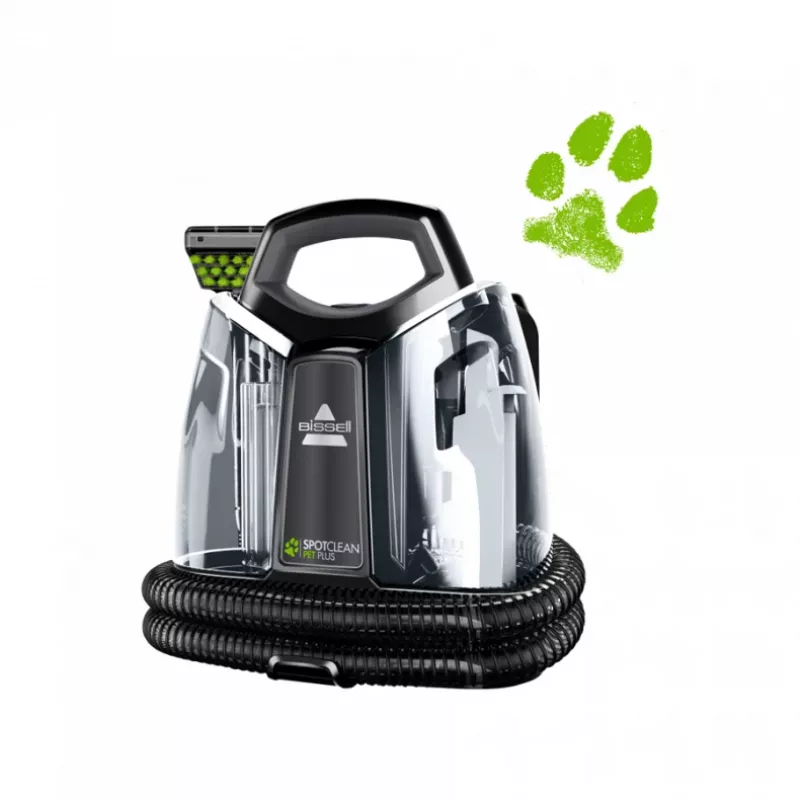 Bissell SpotClean Pet Plus -matonpuhdistuskone kuiva- ja märkäimuri musta, läpinäkyvä