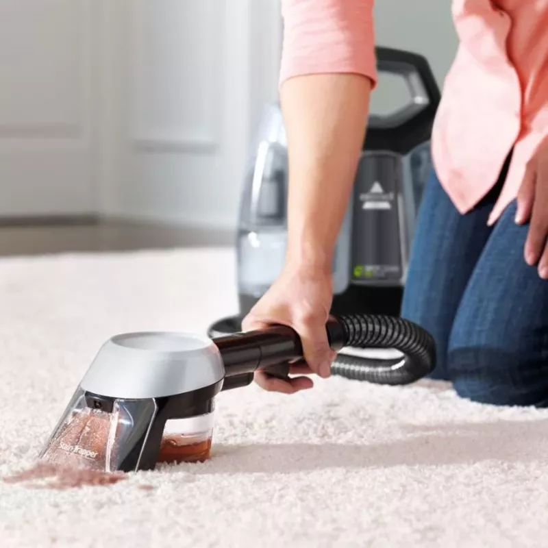 Bissell SpotClean Pet Plus -matonpuhdistuskone kuiva- ja märkäimuri musta, läpinäkyvä