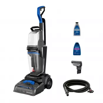 Bissell PowerWash HydroSteam -matonpuhdistuskone työnnettävä Deep musta, sininen, titanium