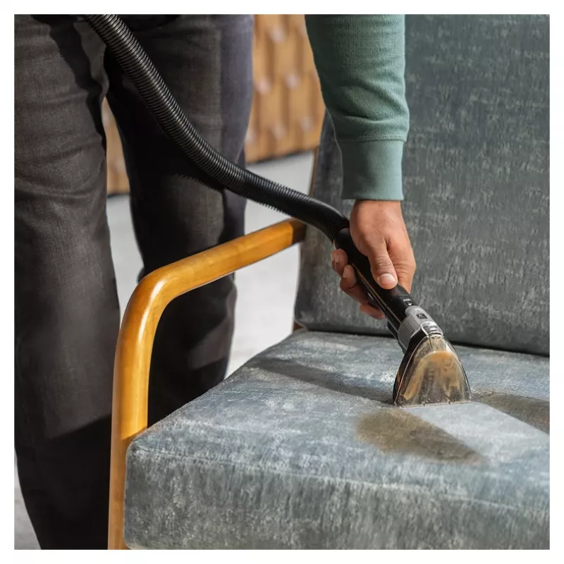 Bissell PowerWash HydroSteam -matonpuhdistuskone työnnettävä Deep musta, sininen, titanium
