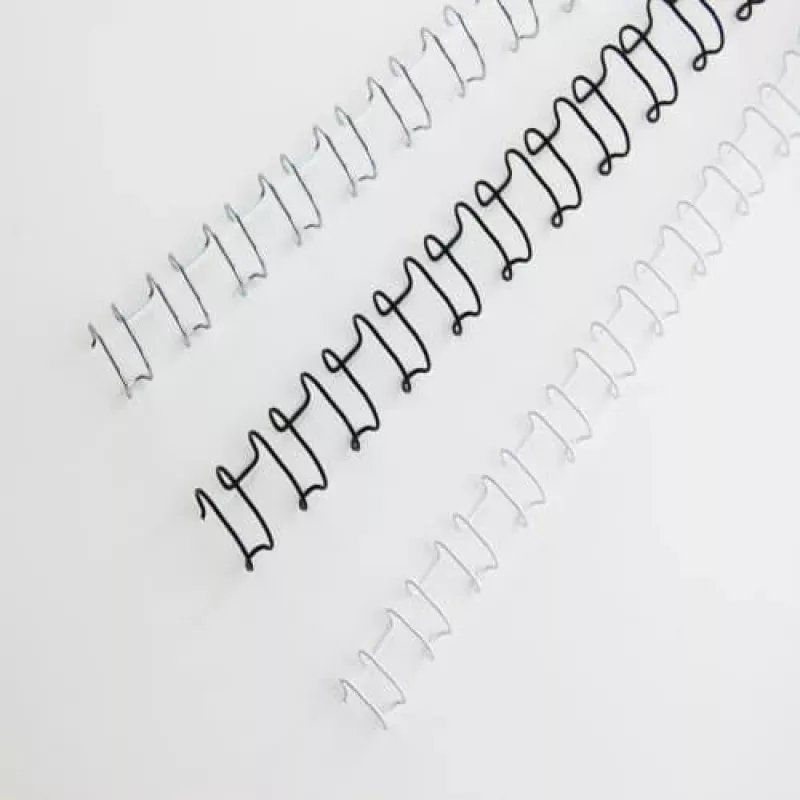 GBC WireBind-sidontaselät 6 mm, musta, 130 arkkia, A4, 169 mm, 81 mm, 100 kpl
