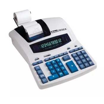 Rexel tulostava pöytälaskin Ibico 1232X Professional 12-numeroinen, 290 mm, 375 mm, 375 mm
