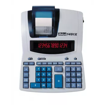 Rexel lämpötulostus-pöytälaskin Ibico 1491X Professional 14-numeroinen