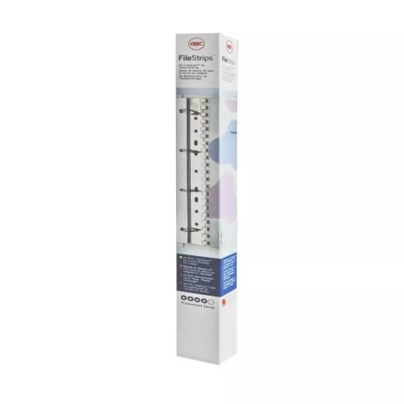 GBC CombBind PVC-Hefstreifen (100), valkoinen, polyvinyylikloridi, 237 g, 100 kpl, Egypti
