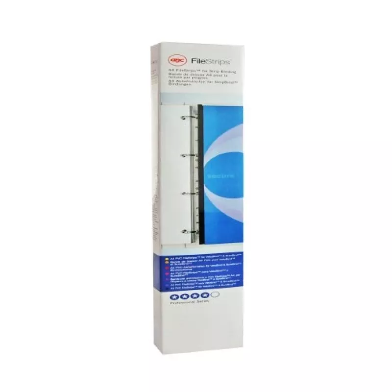 GBC CombBind PVC-Hefstreifen (100), valkoinen, polyvinyylikloridi, 237 g, 100 kpl, Egypti