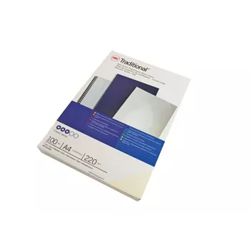 GBC Bindungsdeckel A4 Blanko 250 g/m², A4, kartonki, valkoinen, matt, 100 arkkia, 2,2 kg