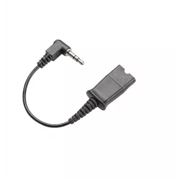 POLY 2,5 mm - QD - kultakaapeli, 0,45 m, kestävä rakenne