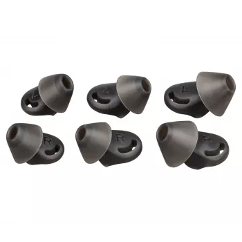 Cushion/ring set POLY Voyager 6200 Medium Eartips musta