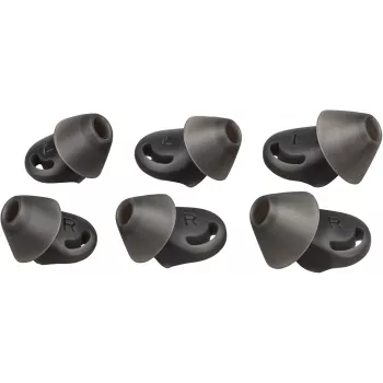 Cushion/ring set POLY Voyager 6200 Medium Eartips musta
