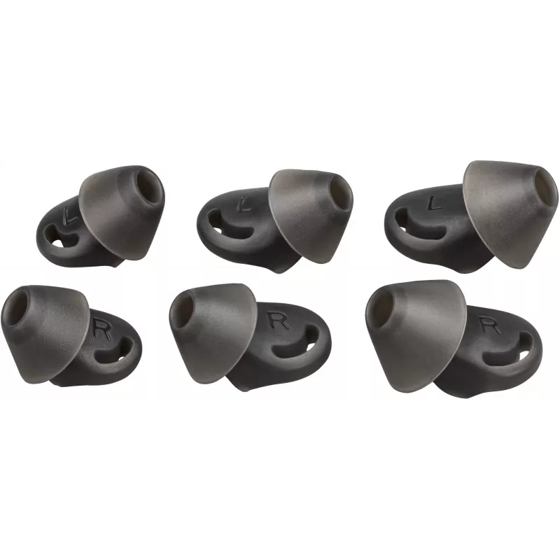 Cushion/ring set POLY Voyager 6200 Medium Eartips musta