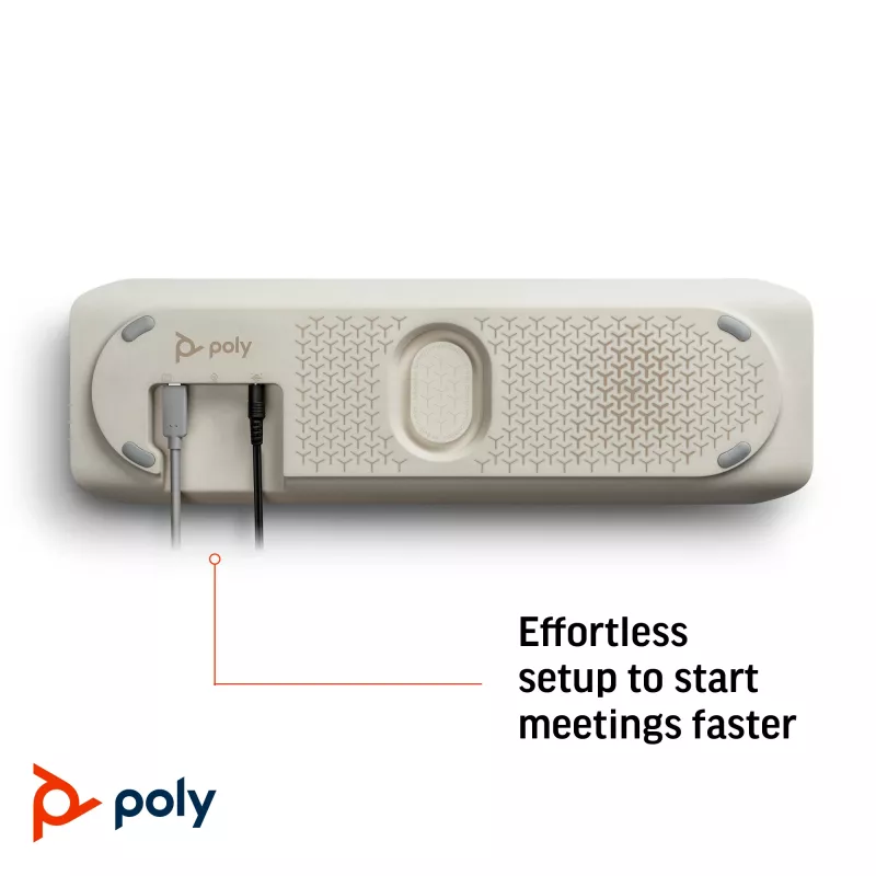 HP Poly Sync 60 -kaiutinpuhelin, hopea, Windows 10, Windows 11, MacOS, RoHS, Federal Communications Commission (FCC), CE, 37 mm, 116 mm