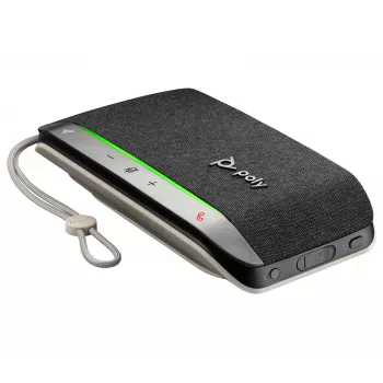 HP Poly Sync 20 USB-A -kaiutinpuhelin, PC, hopea, 0,715 m, IP64, Windows 10, Windows 11, MacOS