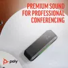 HP Poly Sync 40+ Microsoft Teams -sertifioitu USB-A USB-C -kaiutinpuhelin +BT700 USB-A -sovitin