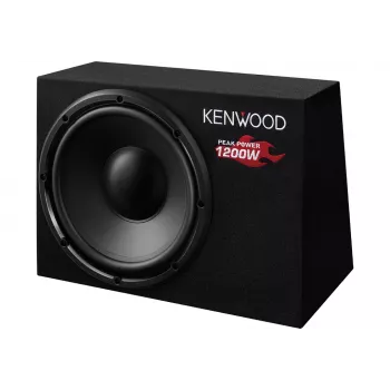 Kenwood KSC-W1200B auto-subwoofer esiasennettu subwoofer 300 W