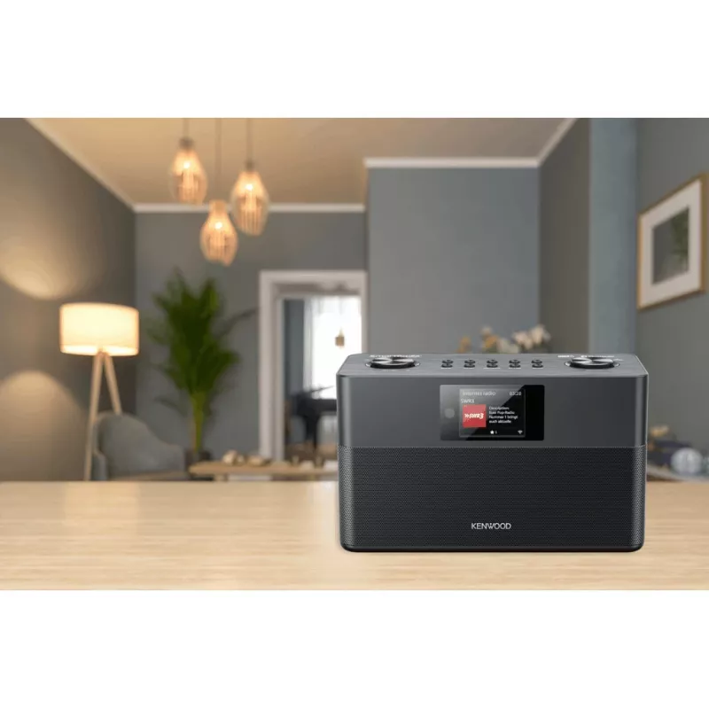 Kenwood CR-ST100S-B radio internet digitaalinen musta