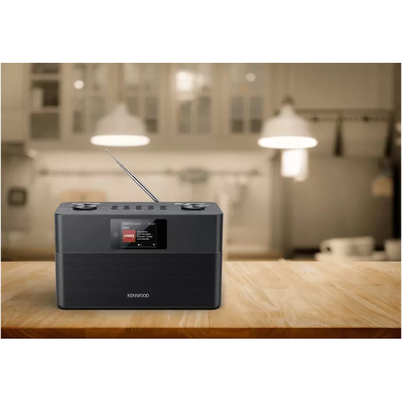 Kenwood CR-ST100S-B radio internet digitaalinen musta
