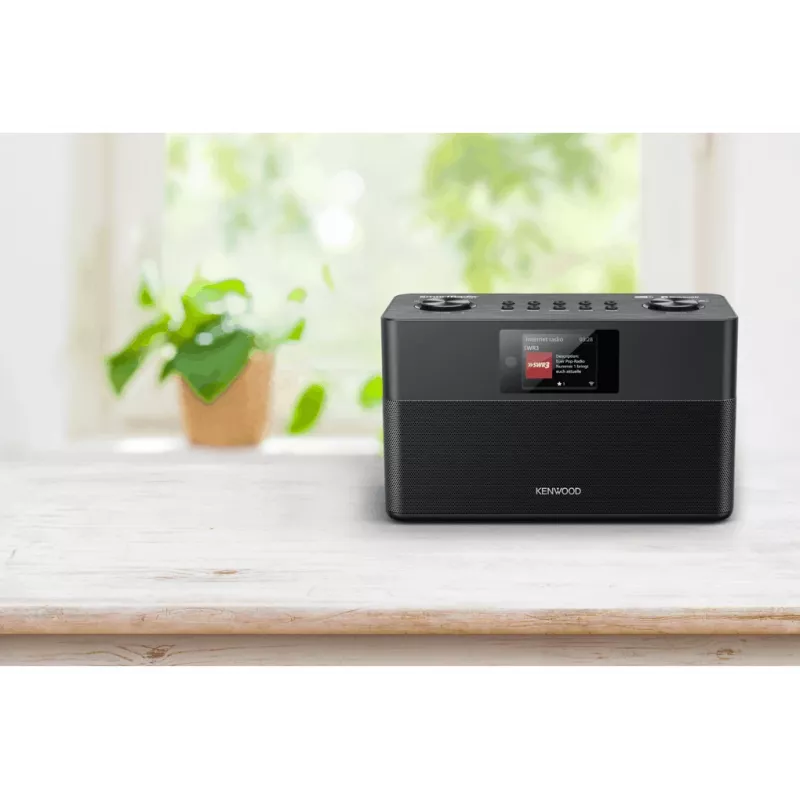 Kenwood CR-ST100S-B radio internet digitaalinen musta