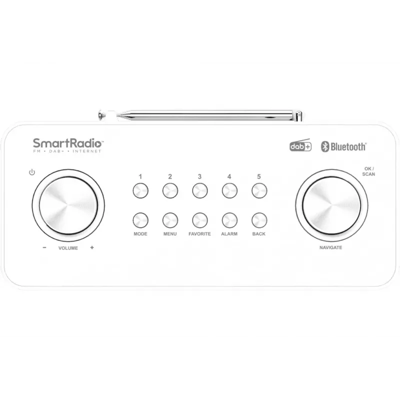 Kenwood CR-ST100S-W radio internet valkoinen