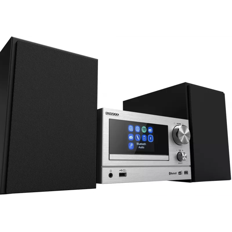 Kenwood M-7000S kotiaudiominijärjestelmä 30 W hopea