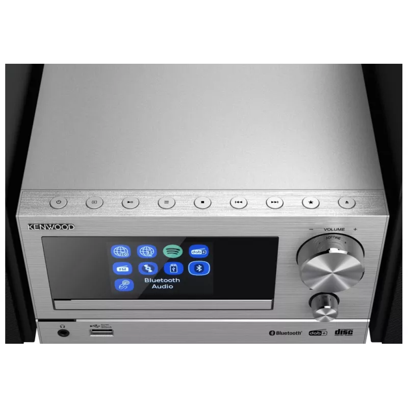 Kenwood M-7000S kotiaudiominijärjestelmä 30 W hopea