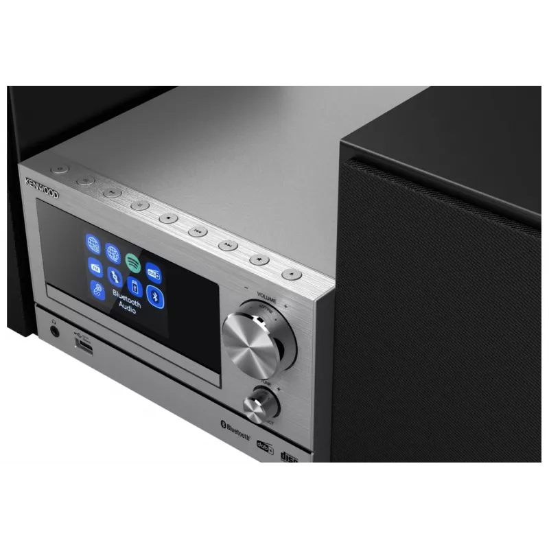 Kenwood M-7000S kotiaudiominijärjestelmä 30 W hopea