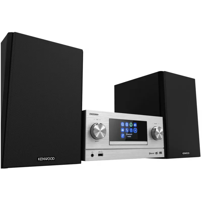 Kenwood M-9000S kotiaudiominijärjestelmä 50 W hopea