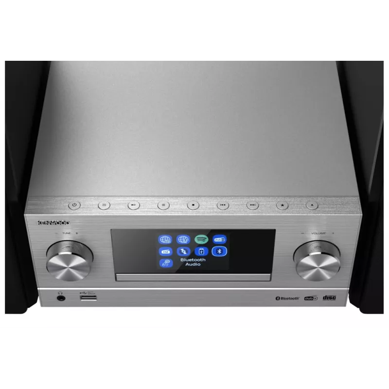Kenwood M-9000S kotiaudiominijärjestelmä 50 W hopea