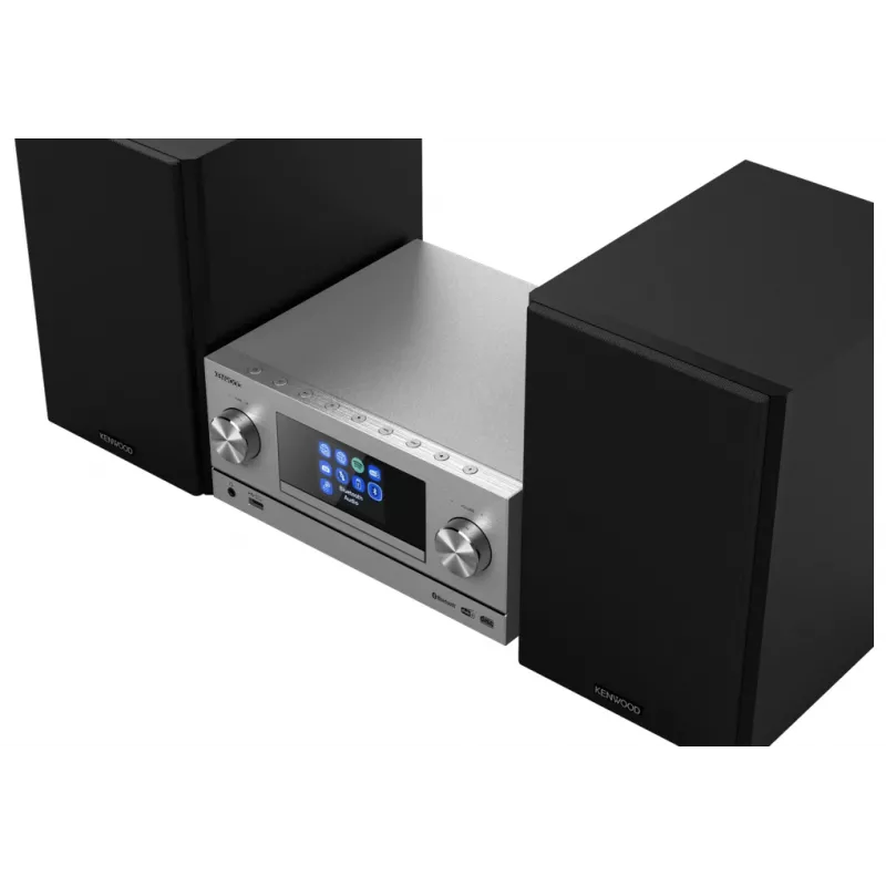 Kenwood M-9000S kotiaudiominijärjestelmä 50 W hopea