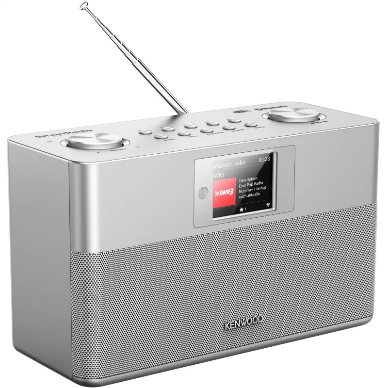 Kenwood CR-ST100S-S radio internet digitaalinen hopea