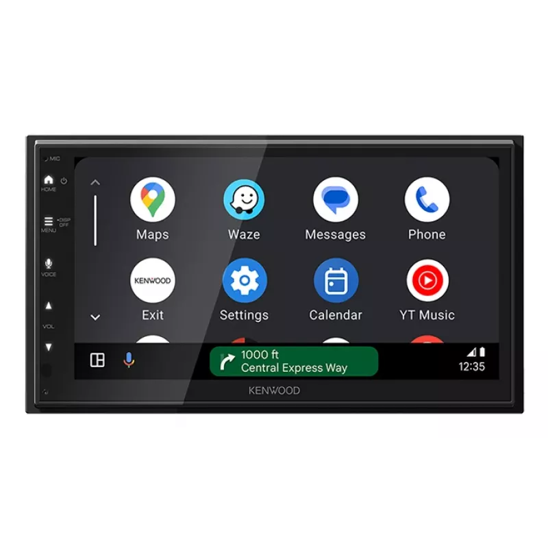 Kenwood DMX6523DABS auton mediavastaanotin musta Wi-Fi Bluetooth