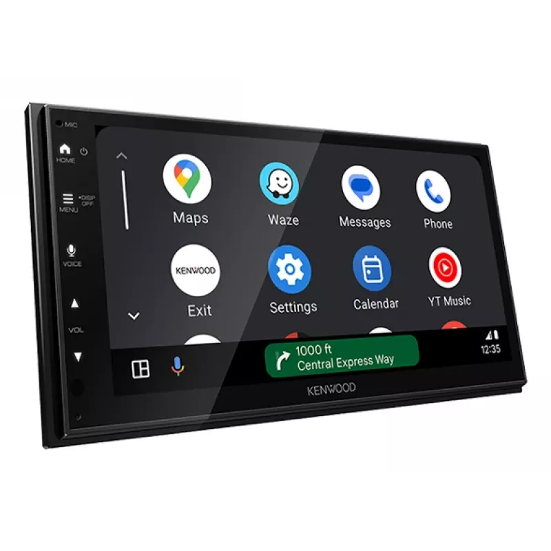 Kenwood DMX6523DABS auton mediavastaanotin musta Wi-Fi Bluetooth