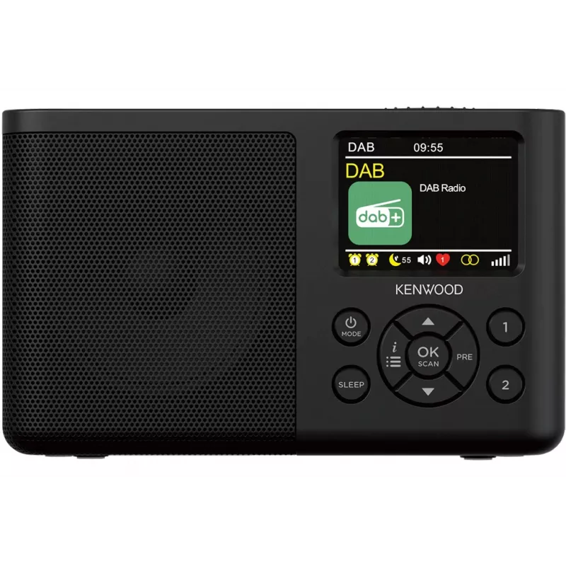 Kenwood CR-M33DAB kannettava digitaaliradio musta