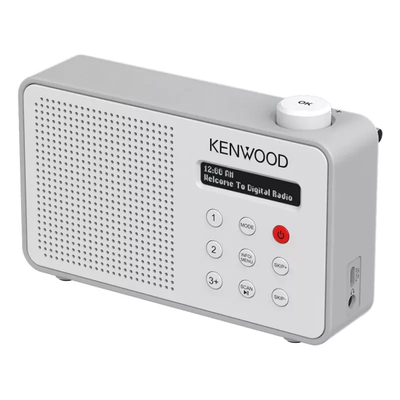 Kenwood CR-M25DAB-W radio kannettava digitaalinen valkoinen
