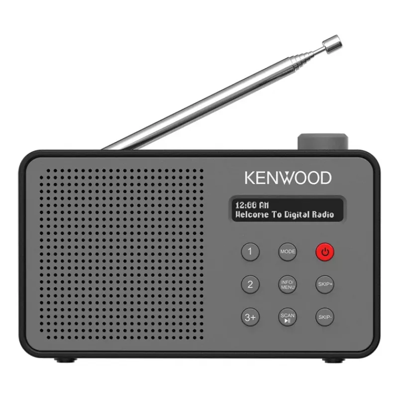 Kenwood CR-M25DAB-H radio kannettava digitaalinen harmaa