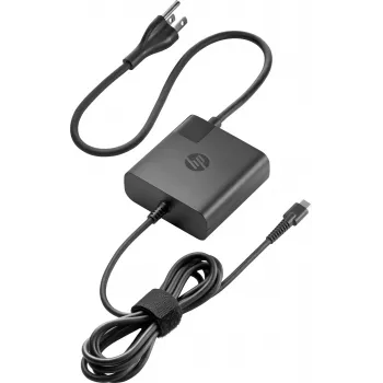HP 65W USB-C virtalähde, sisäkäyttö, AC, musta