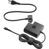 HP 65W USB-C virtalähde, sisäkäyttö, AC, musta