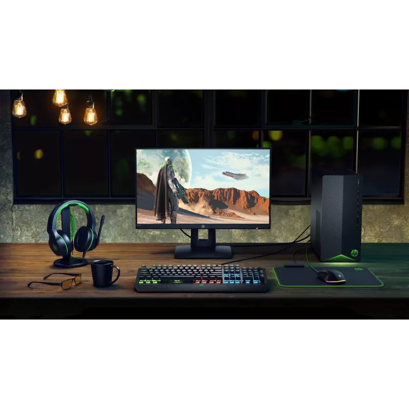 HP Pavilion Gaming näppäimistö 800, Full-size (100%), johdollinen, USB, mekaaninen, musta