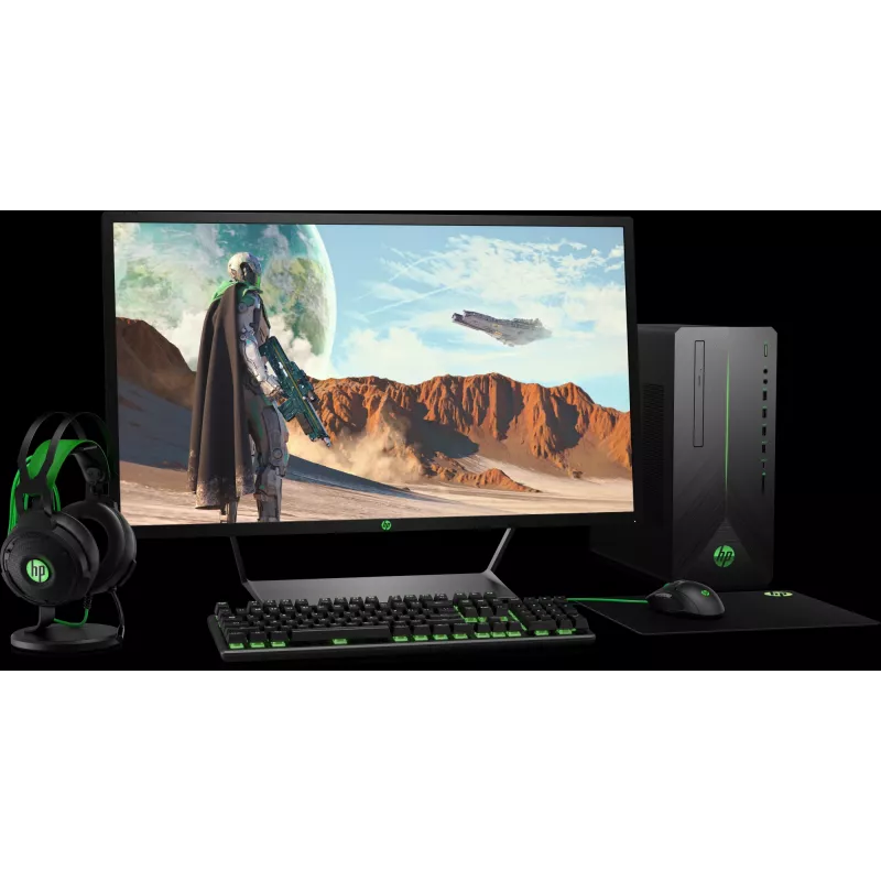 HP Pavilion Gaming näppäimistö 550, Full-Size (100 %), johdollinen, USB, LED, musta