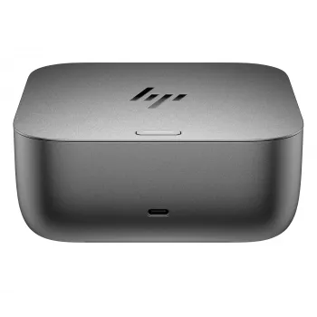 HP Thunderbolt 4 Ultra 280W G6 telakka, johdollinen, Thunderbolt 4, 280 W, 10,100,1000,2500 Mbit/s, harmaa, 8K Ultra HD