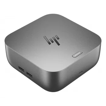 HP Thunderbolt 4 Ultra 280W G6 telakka, johdollinen, Thunderbolt 4, 280 W, 10,100,1000,2500 Mbit/s, harmaa, 8K Ultra HD