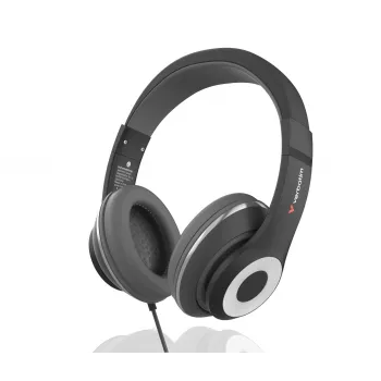 Verbatim TruSound USB-C-kuulokemikrofoni, johdollinen, musiikki/arkikäyttö, 20 - 20000 Hz, 200,9 g, kuulokemikrofoni, musta