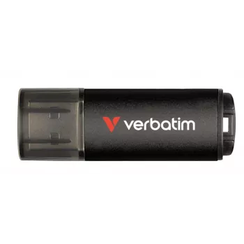 Verbatim V200 Metal USB-muistitikku 64GB, 64 GB, USB Type-A, 3.2 Gen 1 (3.1 Gen 1), 200 MB/s, suojus, musta