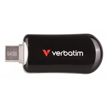 Verbatim Plectra USB-C-muistitikku musta 64GB