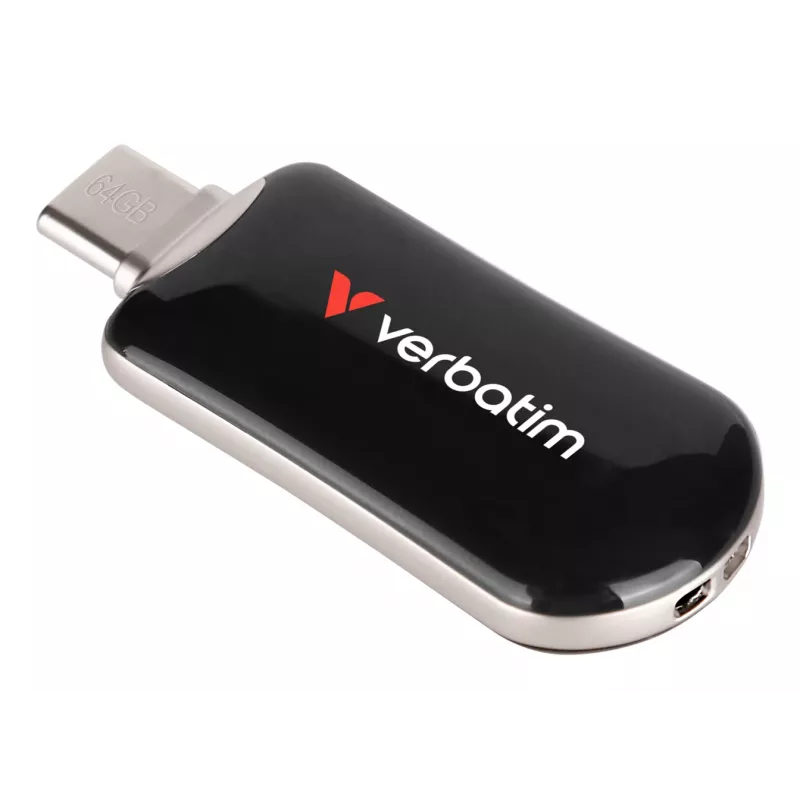 Verbatim Plectra USB-C-muistitikku musta 64GB