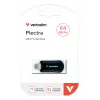 Verbatim Plectra USB-C-muistitikku musta 64GB