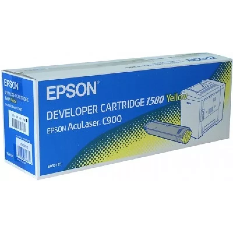 Epson AL-C900 kehittekasetti keltainen 1,5k, 1500 sivua, keltainen, 1 kpl