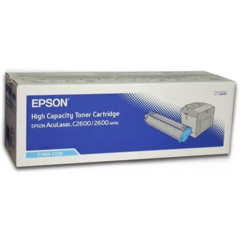 Epson AL-C2600 värikasetti syaani 5k, 5000 sivua, syaani, 1 kpl