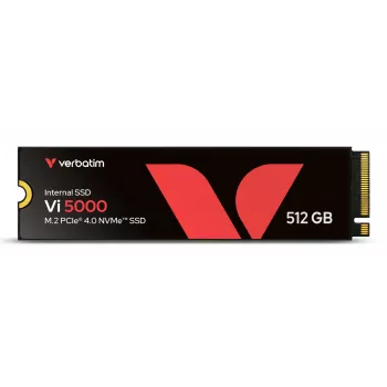 Verbatim Vi5000 PCIe NVMe M.2 SSD 512 GB, 512 GB, M.2, 5 000 MB/s