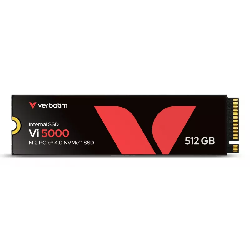Verbatim Vi5000 PCIe NVMe M.2 SSD 512 GB, 512 GB, M.2, 5 000 MB/s