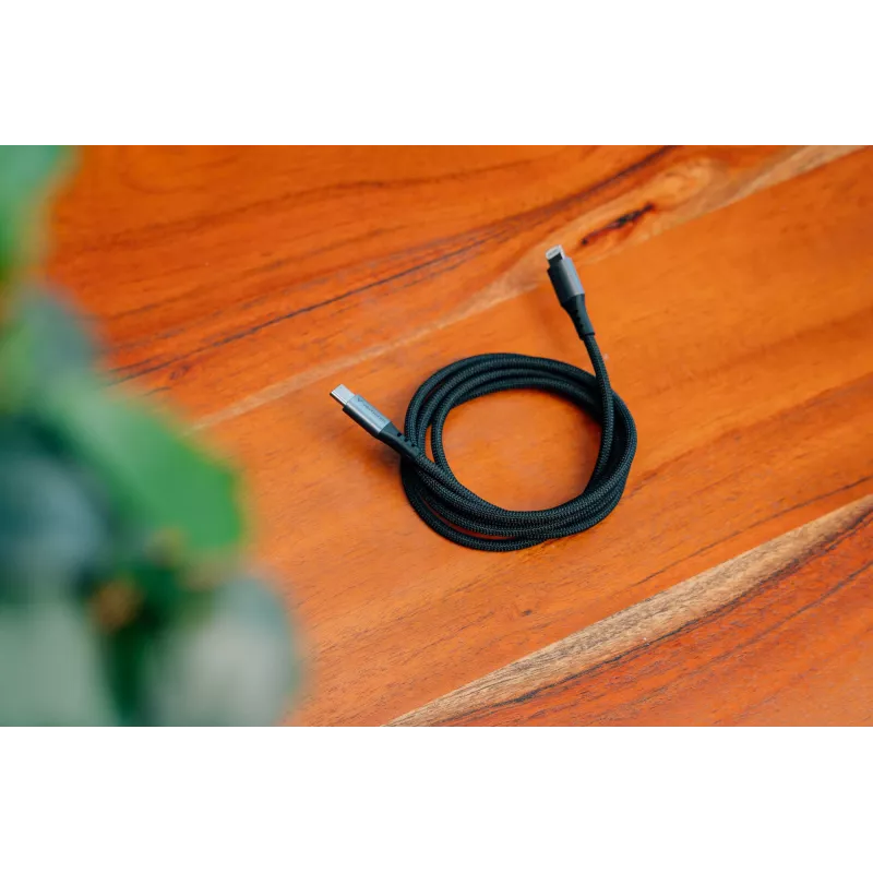 Verbatim Sync & Charge -kaapeli USB-C–Lightning 120 cm, 1,2 m, Lightning, USB C, uros, uros, musta